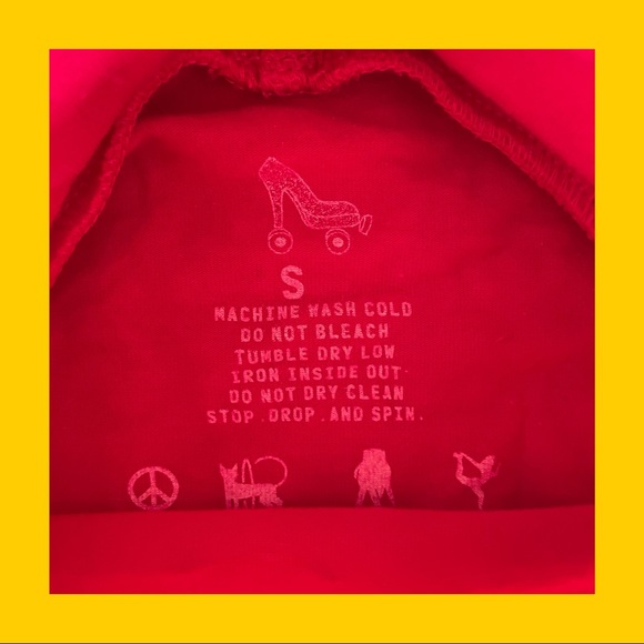 I Want To Go To Paradise hot pink crop - Picture 2 of 2